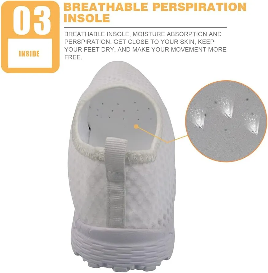 Women's Shoes Slip On Lightweight Breathable Mesh Sneakers Running Walking Shoes for Ladies Girls