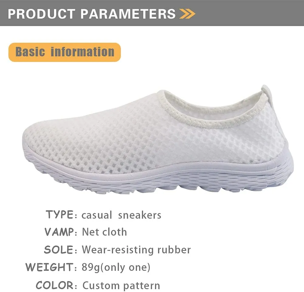 Women's Shoes Slip On Lightweight Breathable Mesh Sneakers Running Walking Shoes for Ladies Girls
