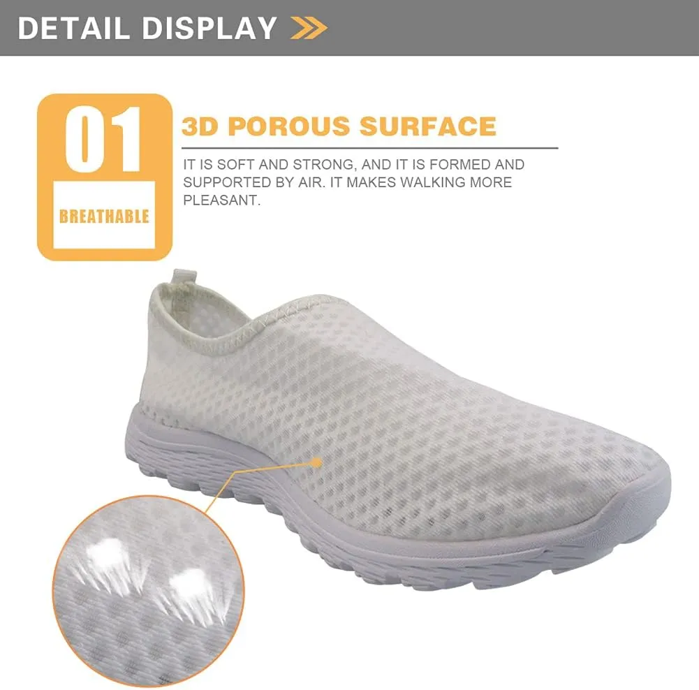Women's Shoes Slip On Lightweight Breathable Mesh Sneakers Running Walking Shoes for Ladies Girls