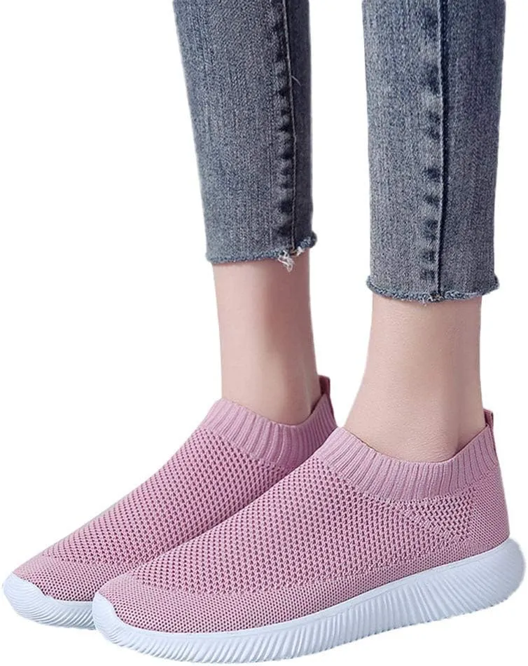 Women's Slip On Walking Shoes Running Comfortable Mens Tennis Shoes Cute Business Casual Shoes Black Platform Sneaker Steel Toe Tennis Shoe Cross Trainer Shoe