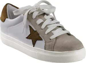 Womens Sneaker Flats Fashion Sneaker Glitter Metallic Lace Up Sparkle Slip On Street Casual Running Shoes