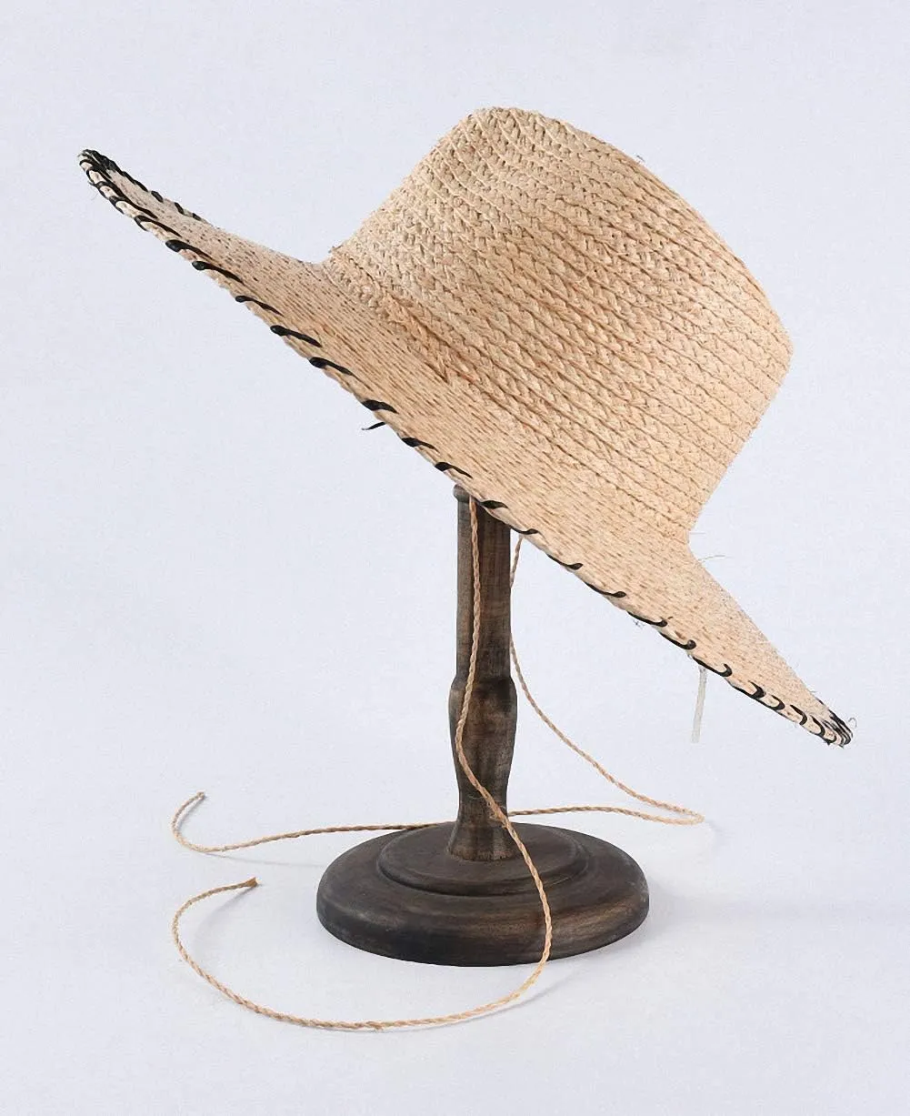 Women's Wide Brim Braided Sun Hat UPF 50  Sun Protection Floppy Summer Beach Cap Lafite Straw Hat