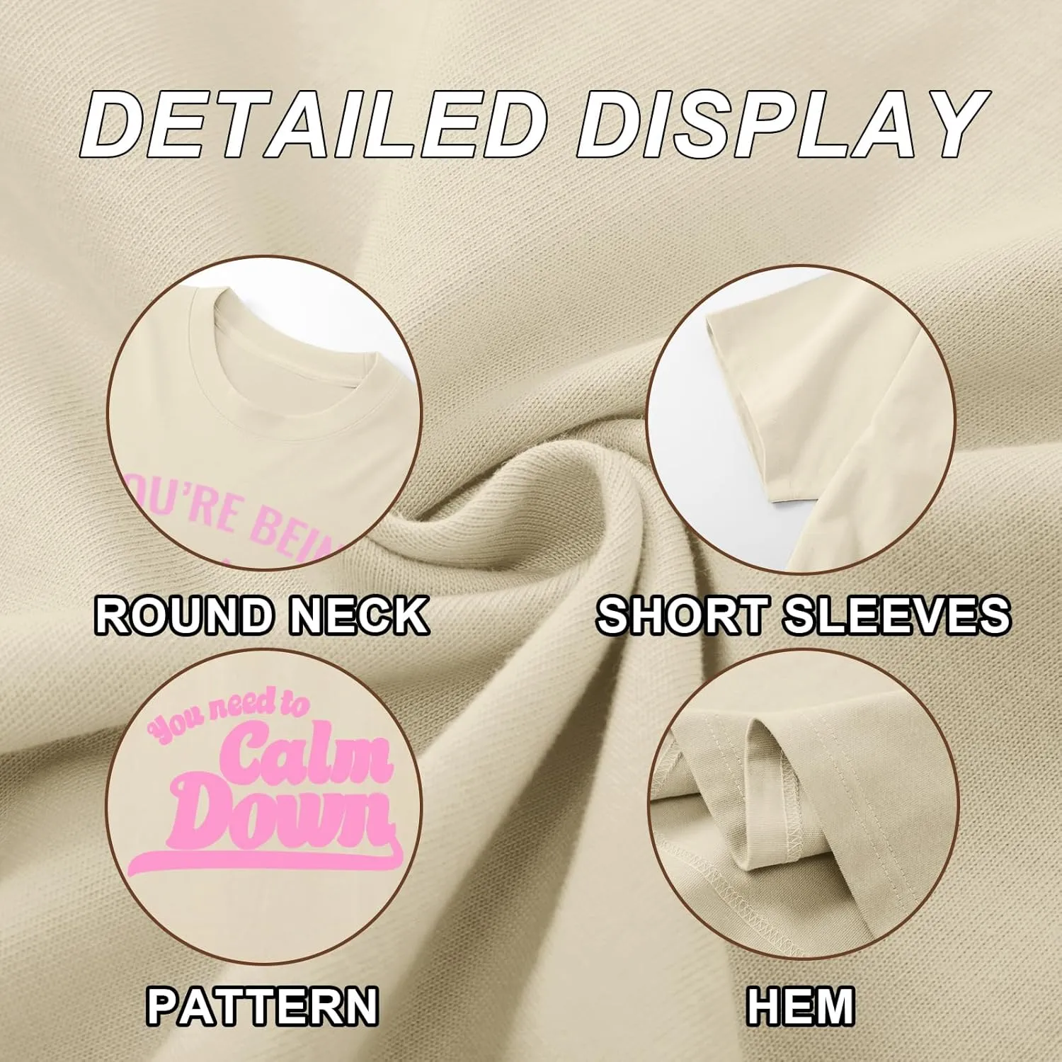 You Need to Calm Down Shirt Country Concert Tops for Women Music Lovers Letter Graphic Tees LGBTQ Pride Gift Tops