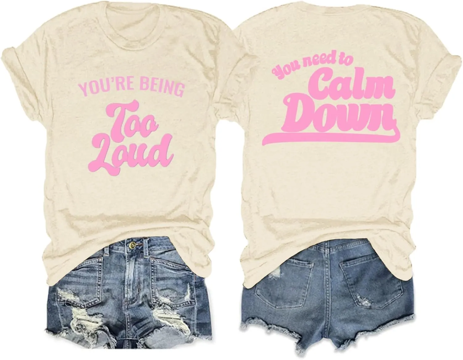 You Need to Calm Down Shirt Country Concert Tops for Women Music Lovers Letter Graphic Tees LGBTQ Pride Gift Tops