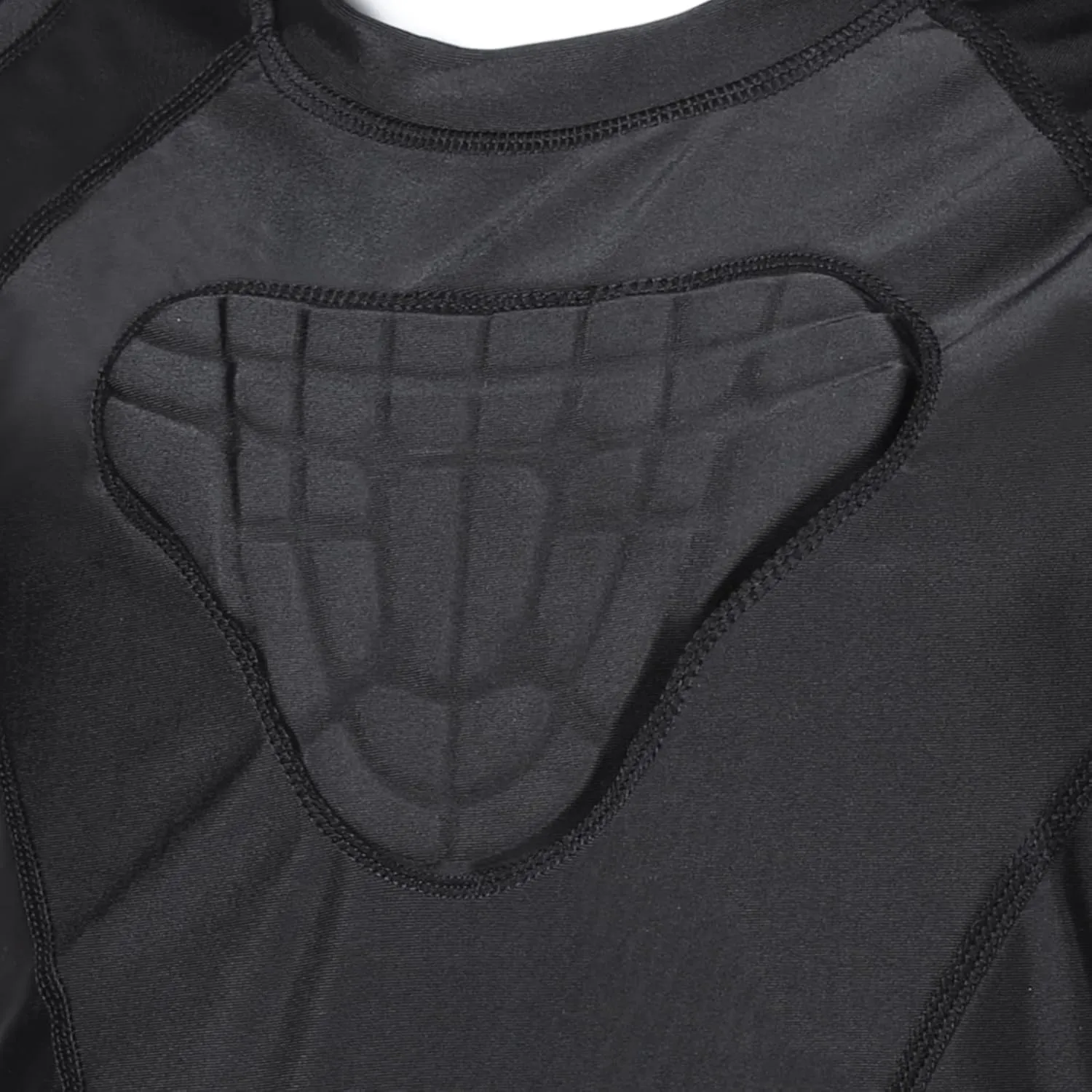 Youth Kids Padded Football Rib Protector, Boys Girls Rib Chest Guard Shirt for Rugby Baseball Soccer Basketball