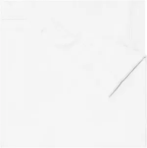 Yves Delorme Triomphe Blanc Twin 68 x 86 in Duvet Cover - Extra Soft and Warm Luxury Sheets, 100% Natural Organic French Bed Linens - Breathable and Durable