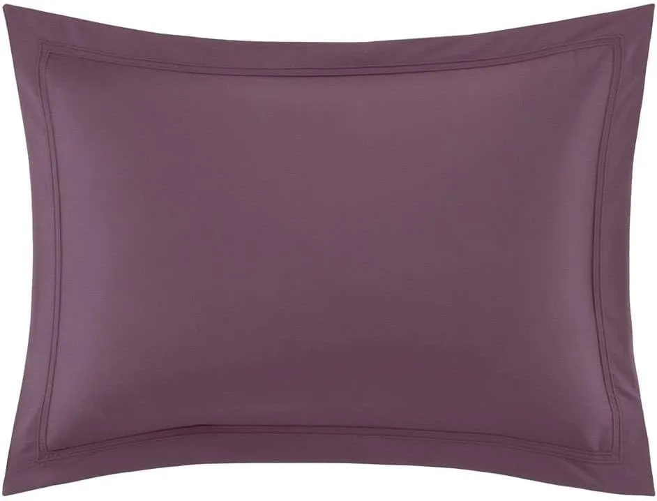 Yves Delorme Triomphe Iris King 21 x 37 in Sham - Extra Soft and Warm Luxury Sheets, 100% Natural Organic French Bed Linens - Breathable and Durable