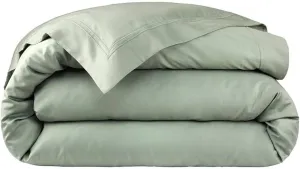 Yves Delorme Triomphe Verones Twin 68 x 86 in Duvet Cover - Extra Soft and Warm Luxury Sheets, 100% Natural Organic French Bed Linens - Breathable and Durable