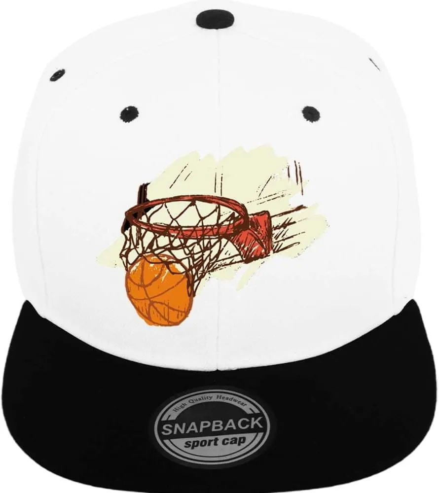 ZH Plain Flat Brim Snapback Baseball Caps Adjustable Blank Baseball Caps Wholesale 12 Pack…